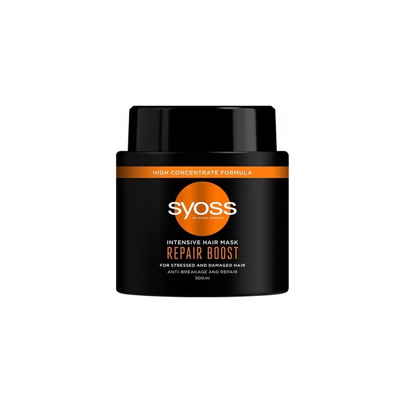 SYOSS ΜΑΣΚΑ ΜΑΛΛΙΩΝ 500ml REPAIR BOOST