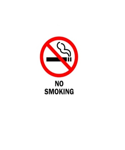 ΠΙΝΑΚΙΔΑ NO SMOKING 15x15cm ΑΛΟΥΜΙΝΙΟΥ